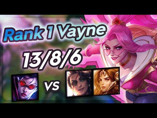 Vayne Vs Samira Leona - ADC Gameplay