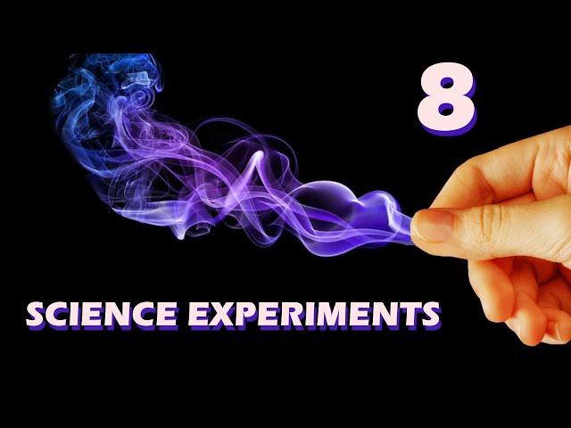 8 Easy Science Tricks For 2022 || Science Experiments || Genius Theory