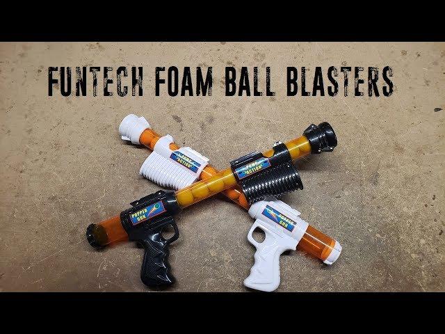 Captain Xavier's Critiques - Funtech: Air Powered Foam Ball Blasters