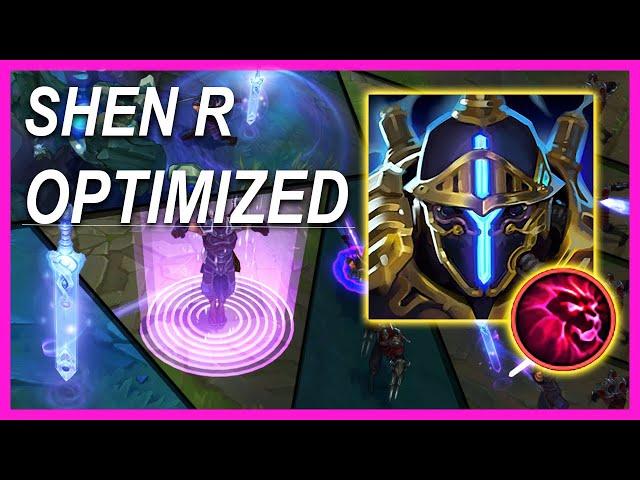 Best Shen build for low elo (R Optimization)