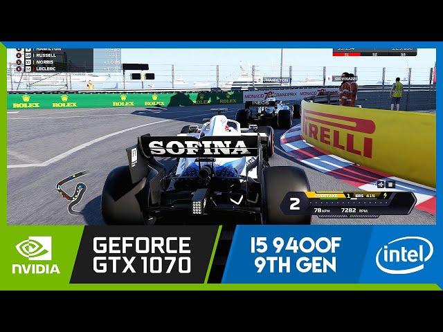 F1 2020 | GTX 1070 | Ultra Graphics | PC Gameplay Benchmark | FPS TEST | 1080p 60FPS