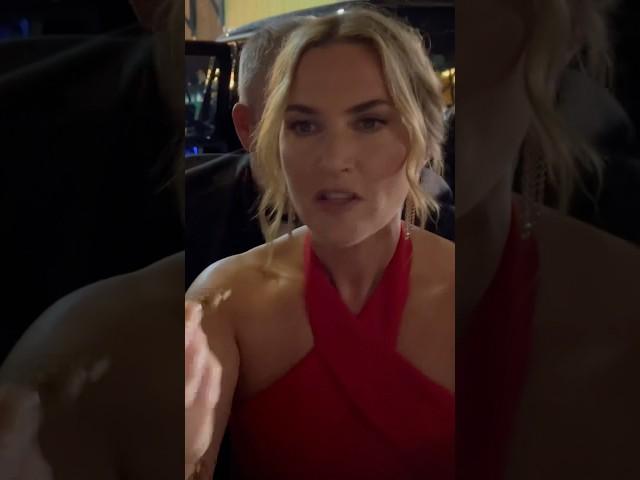 Kate Winslet without Leonardo DiCaprio in Zurich at the Film Festival 2024 (Lee / Titanic)