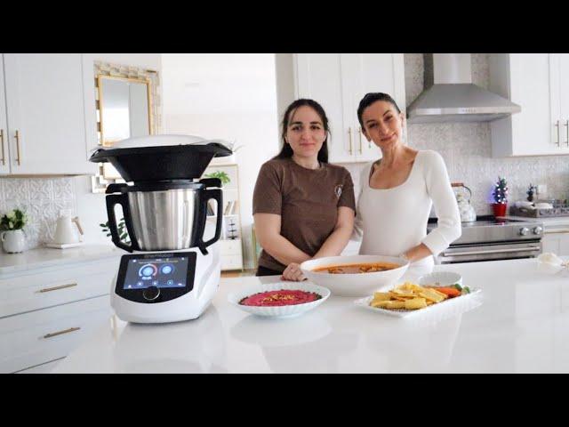 UltraCook Chef Robot Review | Chicken Soup | Beet Hummus | Heghineh Cooking Show