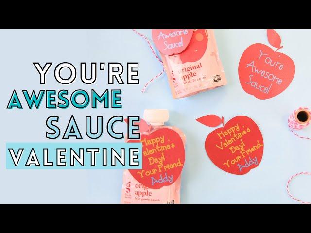 Cricut Valentines Day Ideas - DIY Kid Apple Valentine