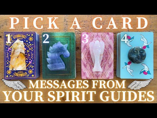 Messages from Your Spirit Guides| PICK A CARD Timeless In-Depth Psychic Tarot Reading