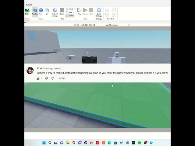 Cutscene On Join | ROBLOX Cutscene Kit