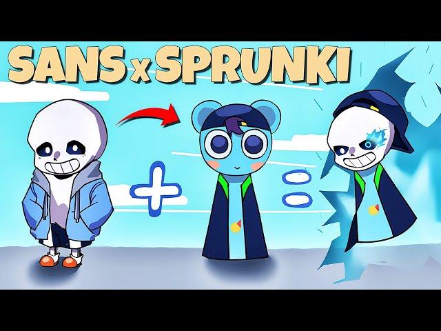 ASYIK 1000%!! Ketika Sprunki Gabung SANS UNDERTALE  | Incredibox Sprunki Indonesia