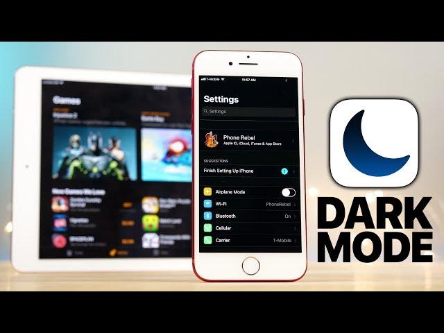 iOS 11 Dark Mode Review!