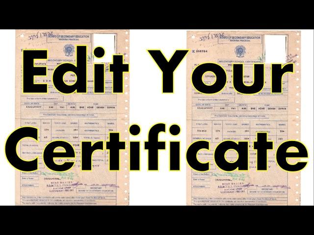 How to Edit Document and Certificate in Adobe Photoshop CS5 EXTENDED v12.0.1 x32