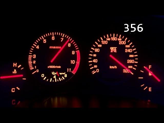 1000HP Nissan Skyline GT-R34 Top Speed Test