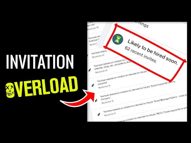 4 Proven Hacks to Get More Invites on Upwork