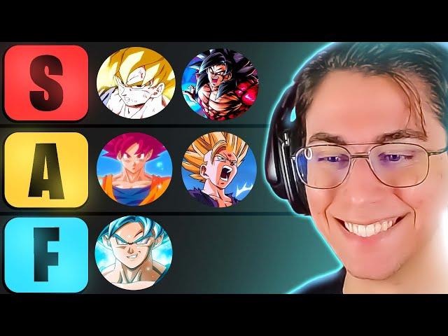 Dragon Ball TRANSFORMATIONS Tier List