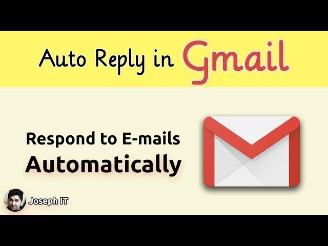 Auto Reply in Gmail | Set up Out of Office Reply in Gmail