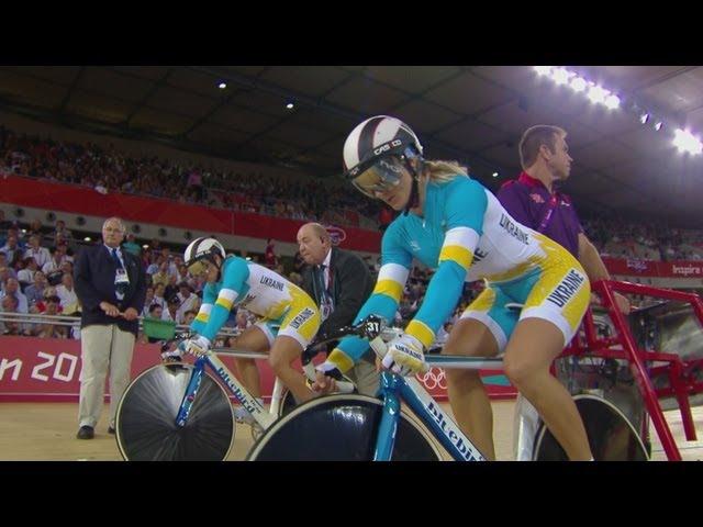 Cycling Track Women's Team Sprint Finals - Australia v Ukraine Bronze Medal- London 2012 Olympics