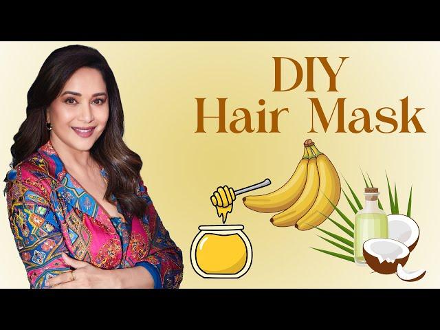 My secret for smooth and shiny hair! | Madhuri Dixit Nene