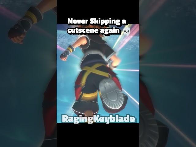 Never Skipping A Cutscene AgainMeme In Kingdom Hearts 3