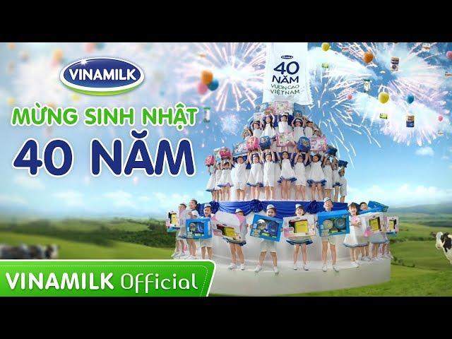 Mừng Sinh nhật 40 năm Vinamilk – Tưng bừng quà tặng