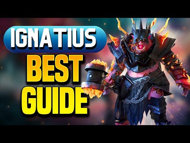 IGNATIUS | BURN, CONTROL, and NUKES! Build & Guide 2024