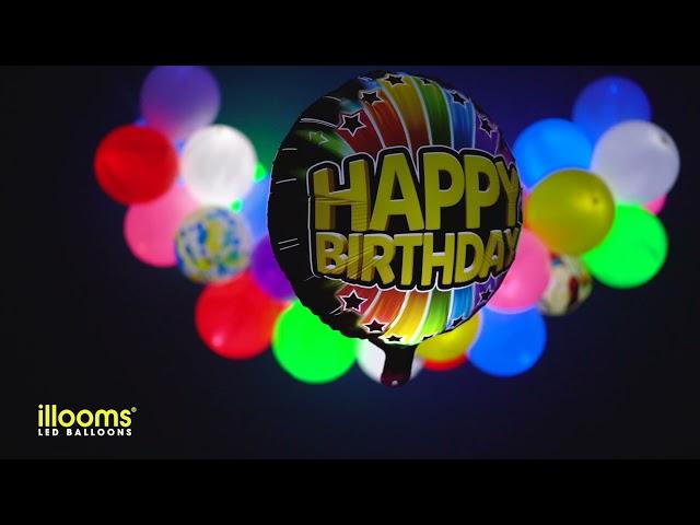 The World's 1st light up foil balloons - illooms