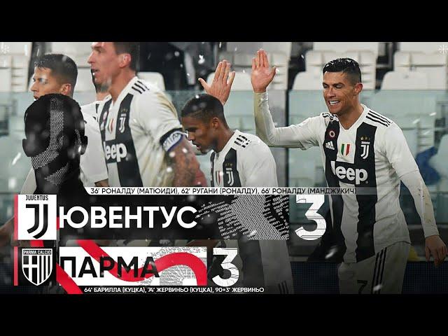 Ювентус 3-3 Парма. Обзор матча