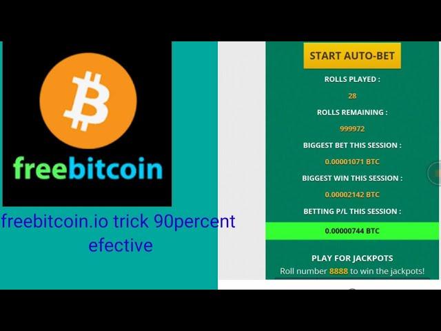 freebitcoin best efective strategy 98 percent// Nelpas FX TV