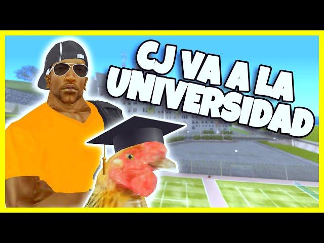 GTA San Andreas Loquendo - CJ va a la Universidad