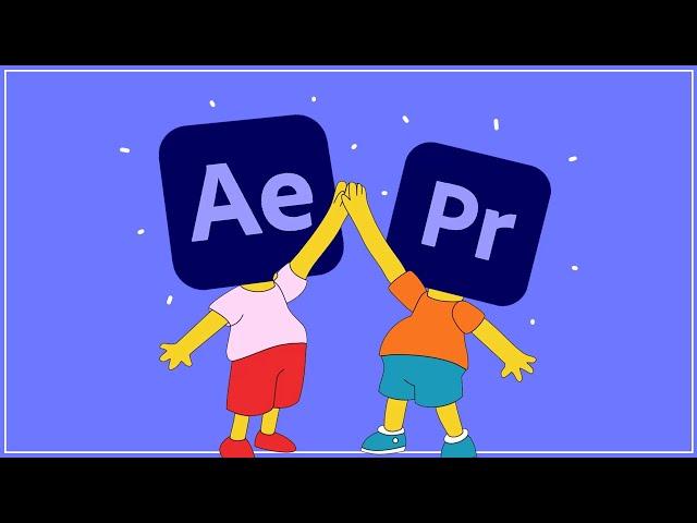 After Effects VS Premiere Pro - Best Friends 