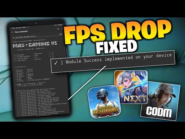 How to FULLY OPTIMIZE your Device to REDUCE FPS DROPS in Games | No Root Needed