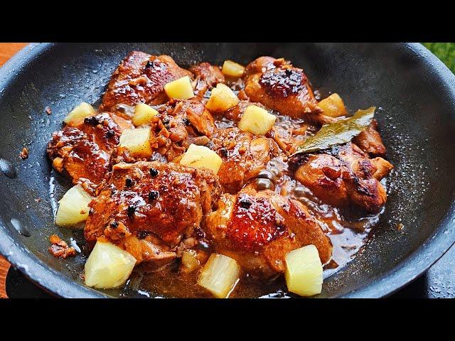 Chicken Adobo with Pineapple: A Sweet and Savory Twist on a Filipino Classic