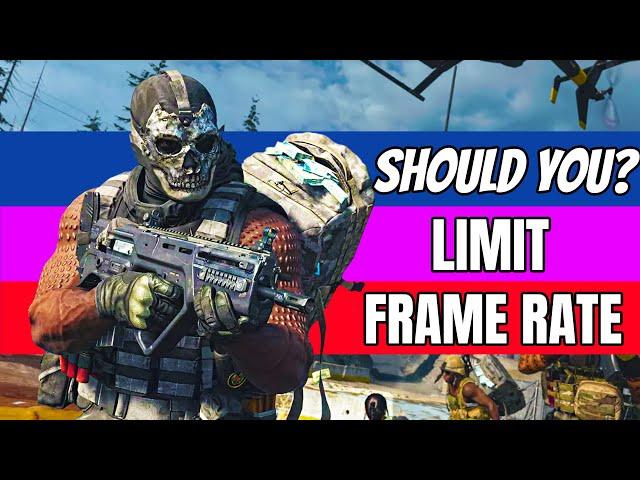 Should You LIMIT your FRAME RATE? -  TUTORIAL