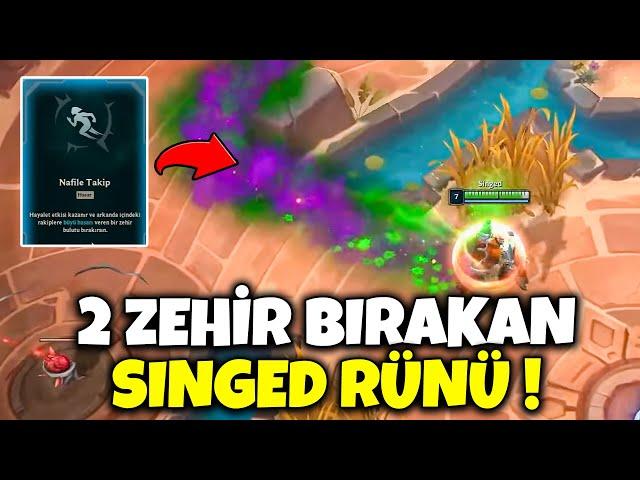 ARENADA SINGED İLE 2 KEZ ZEHİR BIRAKMAK 