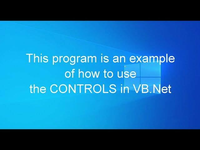 How to Clear Textbox using Controls in VB.net