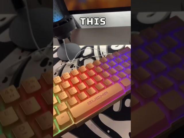 Bugha keyboard 60% #viral