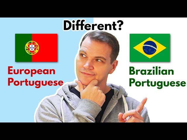 Brazilian Portuguese vs European Portuguese (How DIFFERENT are they?!)