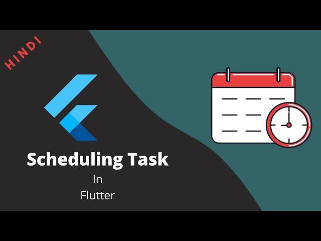 How to  schedule background task in Flutter | Flutter workmanager | Hindi Flutter Tutorial