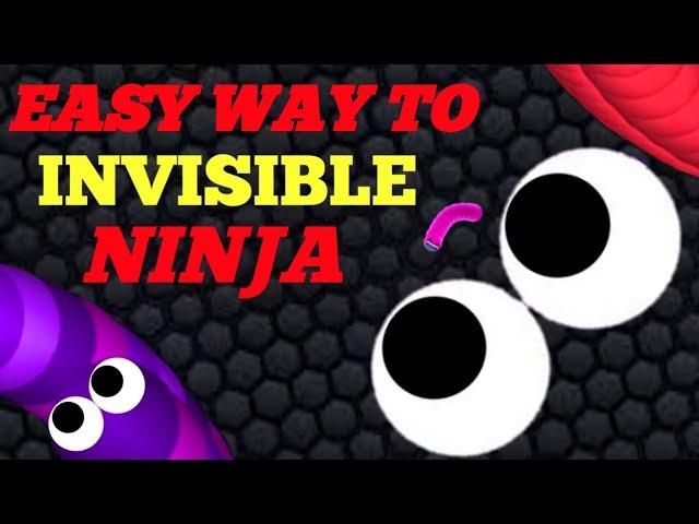 Slither.io CODE - NEW INVISIBLE NINJA 100 % WORK - WORLD RECORD Unlimited Length (SLITHERIO VIP 3.4)