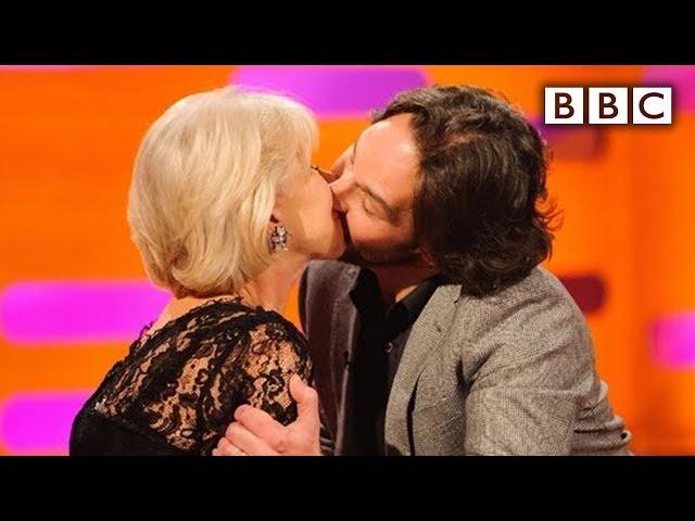 Paul Rudd kisses Dame Helen Mirren | The Graham Norton Show - BBC