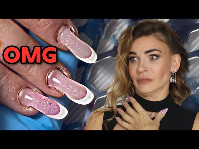 Nail Tech Reacts to Extreme Nail Fails & Transformations