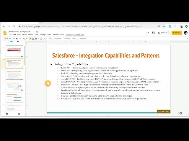 Lecture 2: Salesforce   Integration Capabilities and Patterns