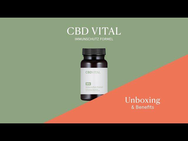 CBD VITAL Immunschutz Formel - Unboxing