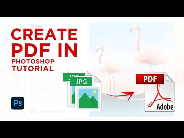 Create a multi page PDF in Photoshop Tutorial 2021 | Adobe Photoshop 2021