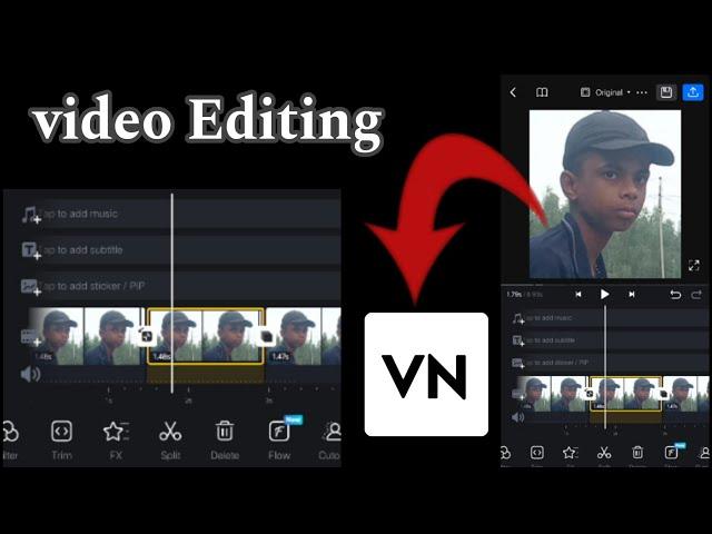 VN app video editing video effect#Anshul editor 03