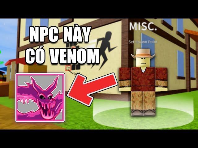 BLOX FRUITS Nhưng NPC Này Sử Dụng Trái VENOM