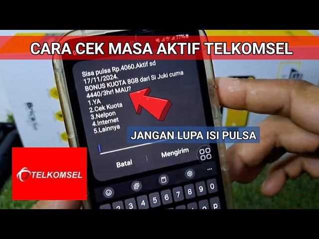 Cara Cek Masa Aktif Telkomsel 100% Mudah !!!