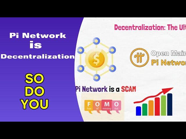 Pi Network is dencentralization | So do you!