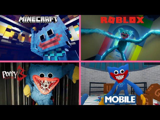 Evolution of Huggy Wuggy in All Games! (Minecraft - Roblox - Poppy Playtime - Mobile - Garry's Mod)