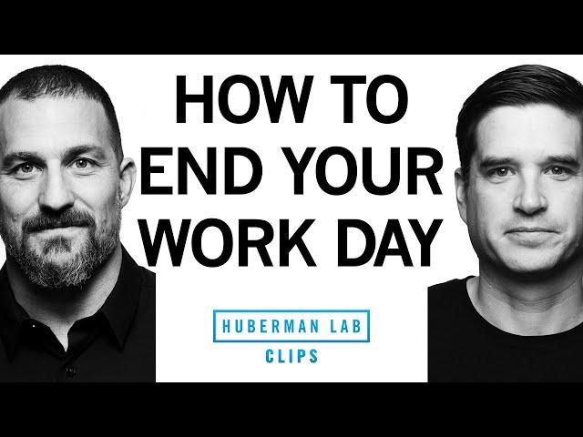 Lower Stress With an End-of-Day Ritual | Dr. Cal Newport & Dr. Andrew Huberman