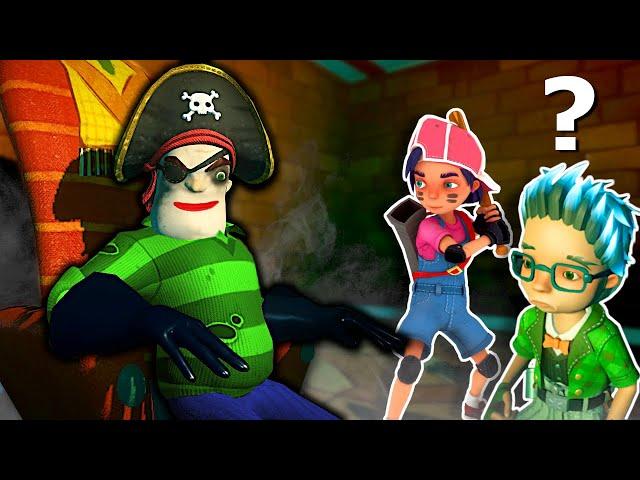 Baldi's Basics but in Hello Neighbor! - Secret Neighbor Multiplayer Gameplay