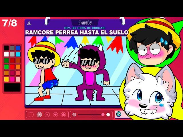 ¡REACCIONA a las ANIMACIONES mas GRACIOSAS de Los PANAS!  GARTIC PHONE - Alexy