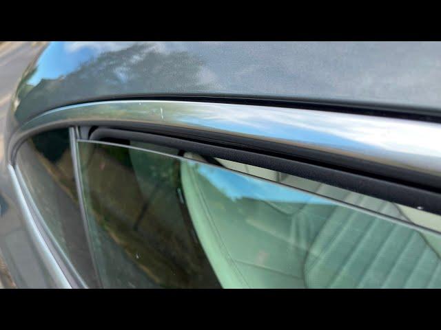 How to reset electric power windows on Mercedes models